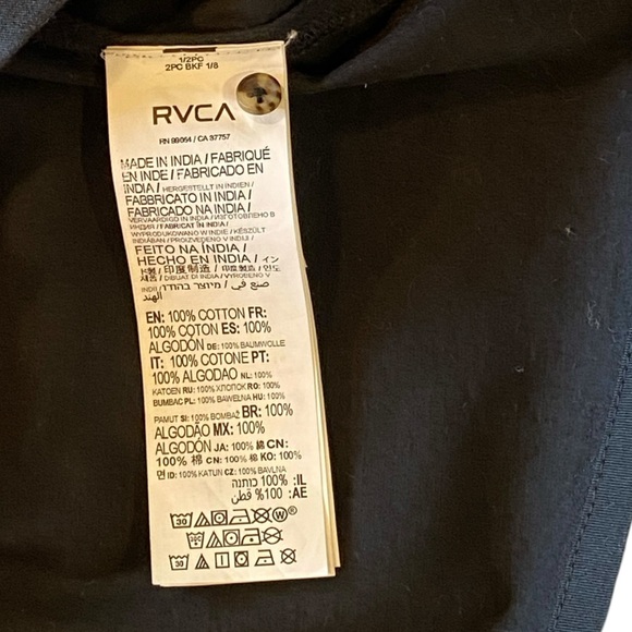 RVCA Girls Black Size XS Straps Dress Like New! Great Condition! Gently Used. - Picture 8 of 9